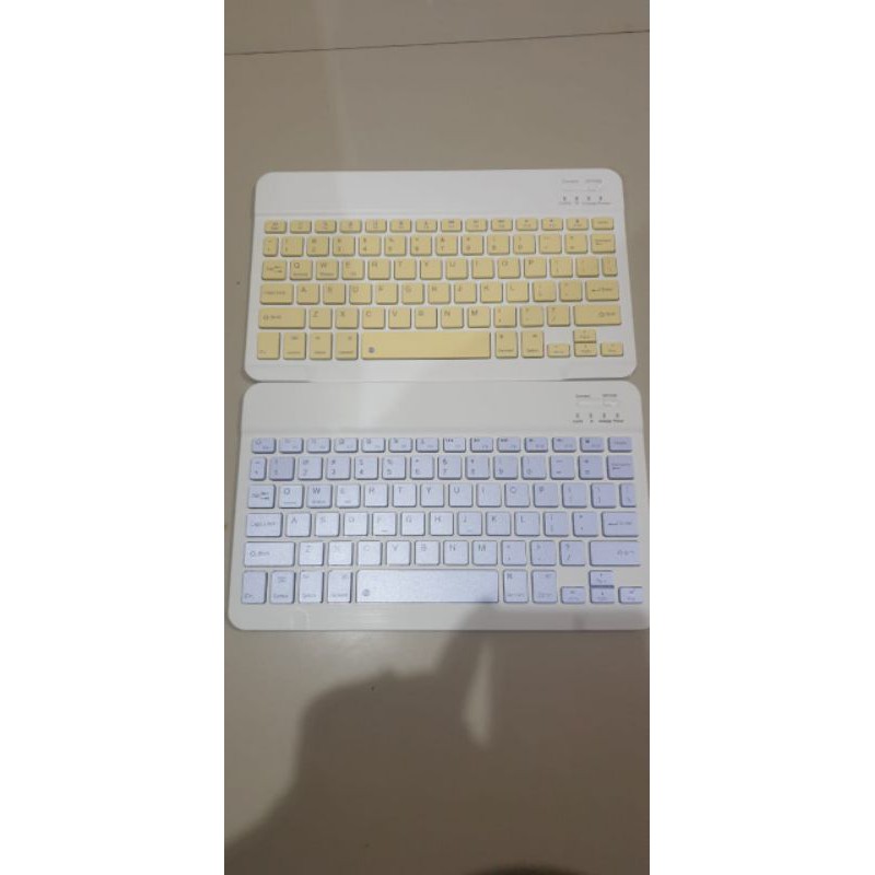 Keyboard Wireless Bluetooth 10 inci Mini Portable Keyboard 10 inc