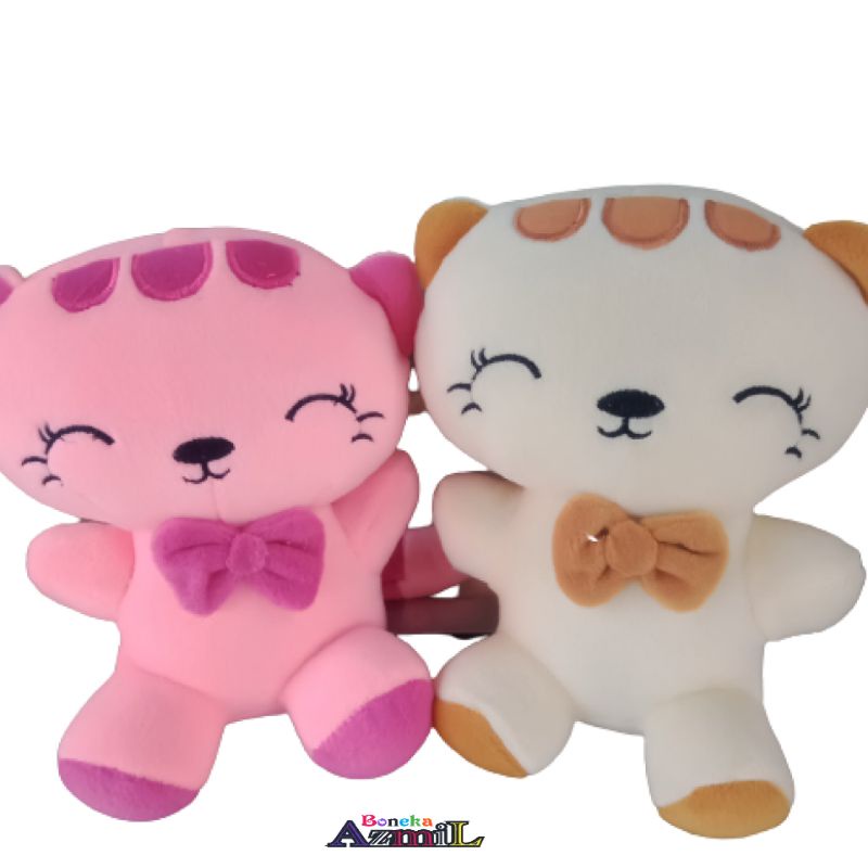 Boneka kucing mericat sizs s ukuran 25cm