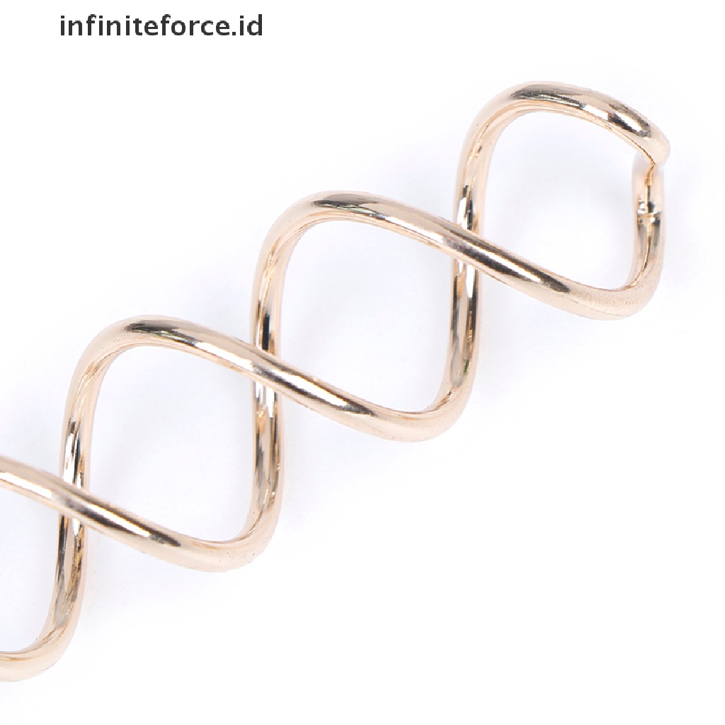 Infiniteforce.id 10pcs / Set Jepit Rambut Spiral Untuk Aksesoris Wanita DIY