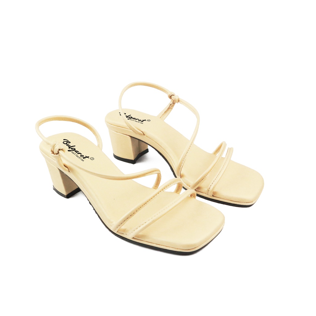 Sandal Heels Wanita Strap Tali Belakang MC-R 88