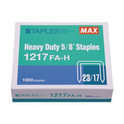

REFILL ISI STAPLES HEAVY DUTY 5/8" 1217 FA-H 23/17 MAX 顶书针