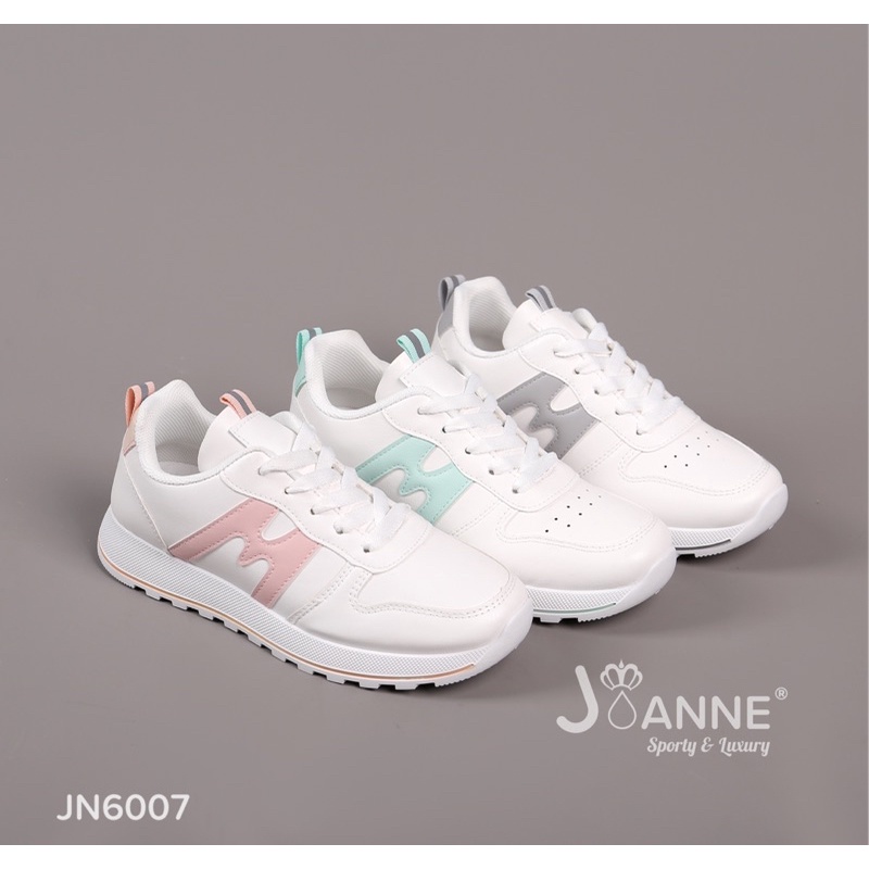 RESTOCK! [ORIGINAL] JOANNE Leather Sneakers Shoes Sepatu Wanita #JN6007