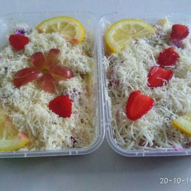 

Salad Buah 500 Mili Full Keju
