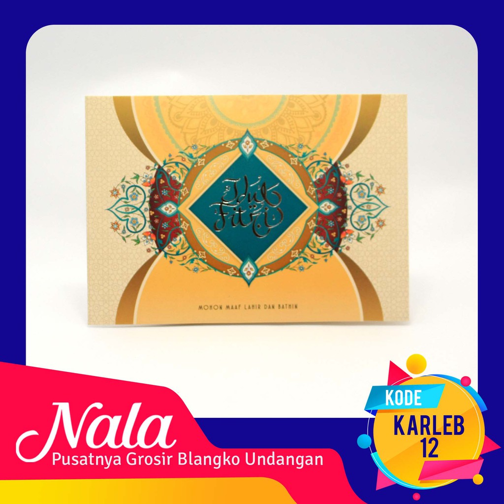 

Kartu Ucapan Lebaran 12 Isi 25 Lembar Harga Murah