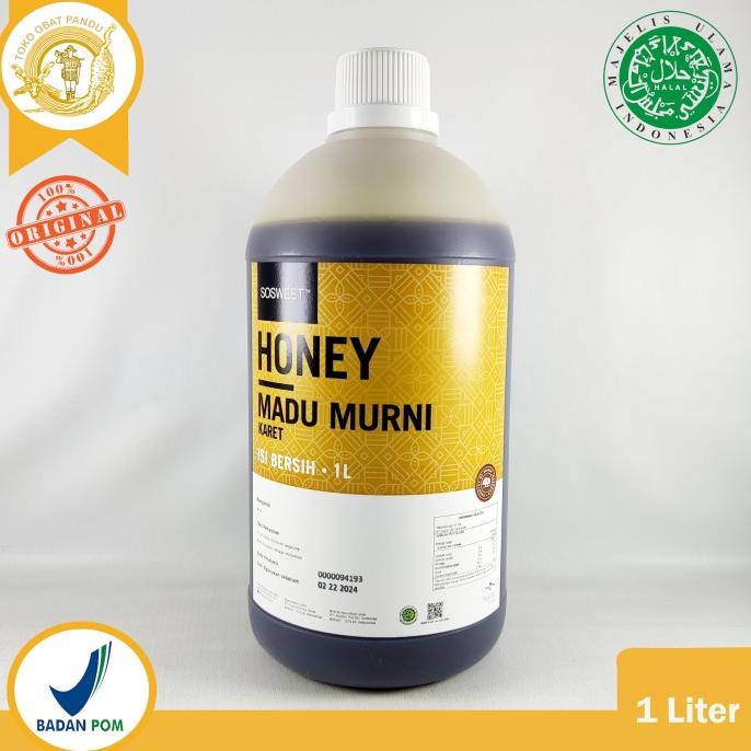 

[COD] SOSWEET HONEY (1.5 KG) / MADU MURNI KARET / SO SWEET HONEY [COD]