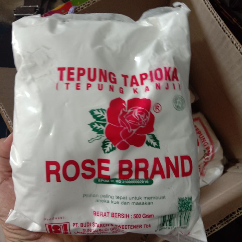 

Tepung Tapioka merek Rosebrand 500Gr