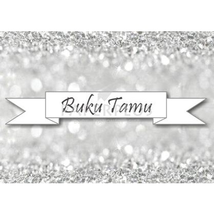 

BAYAR DITEMPAT Buku Tamu Kancing Pita Silver OBRAL Kode 33