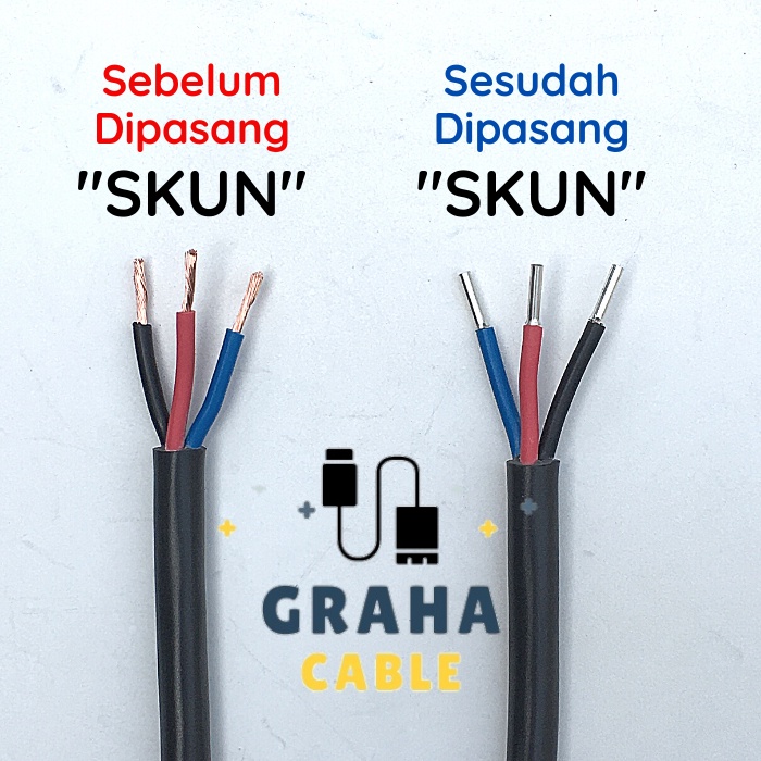 Sambungan Kabel Listrik (Profesional Extension) 15 Meter