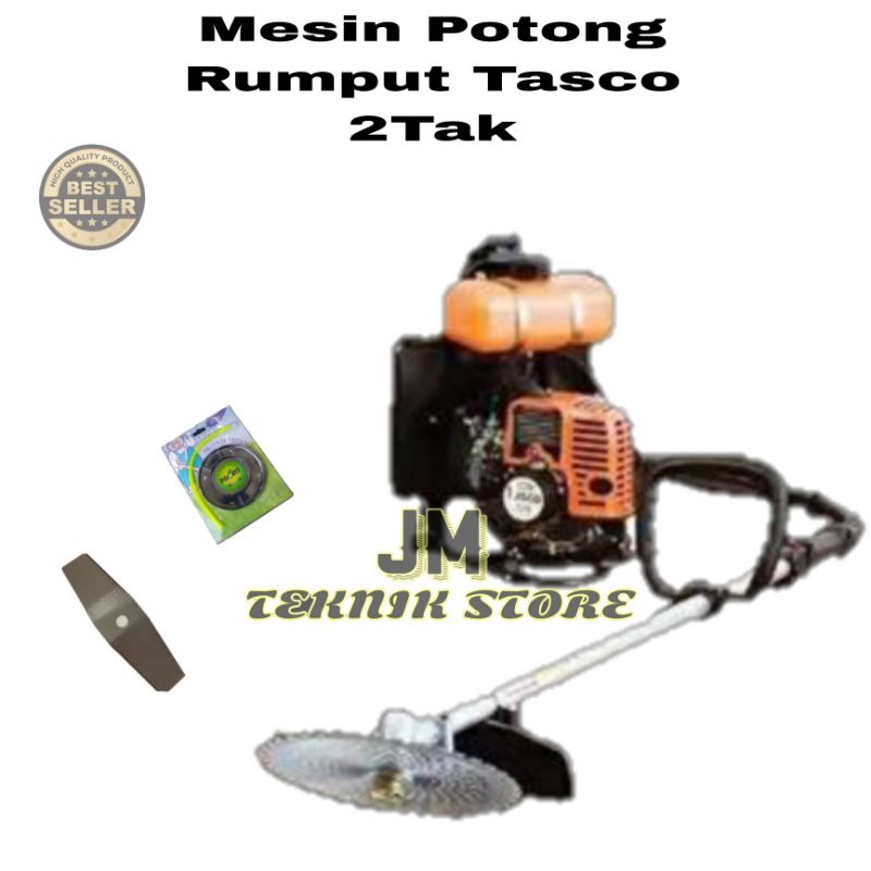 Mesin Potong Rumput Tasco 2 Tak Brush Cutter