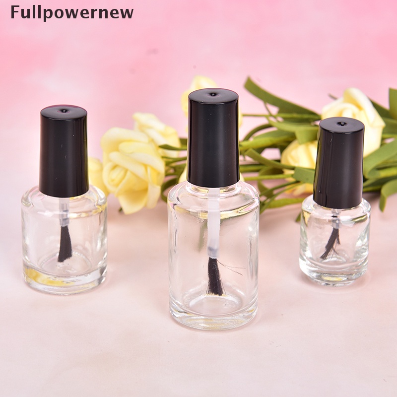 [FULL] 1Pcs 5/10/15ml Empty Glass Nail Polish Bottle With Brush Nail Oil Glass Bottle