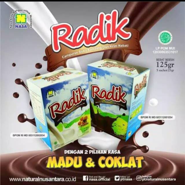 

Susu Radik NASA / Susu kambing