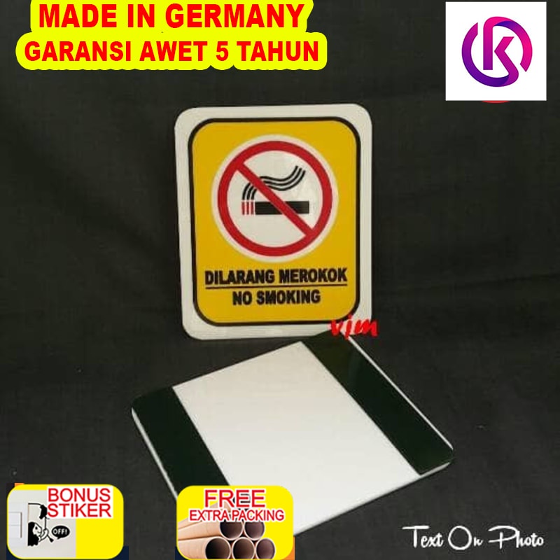 

Terlaris Plat NOSMOKING kecil