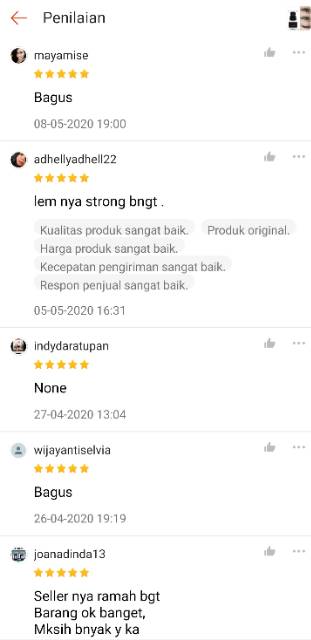 Lem Bulu Mata Tanpa Perih / Eyelash Extension Glue