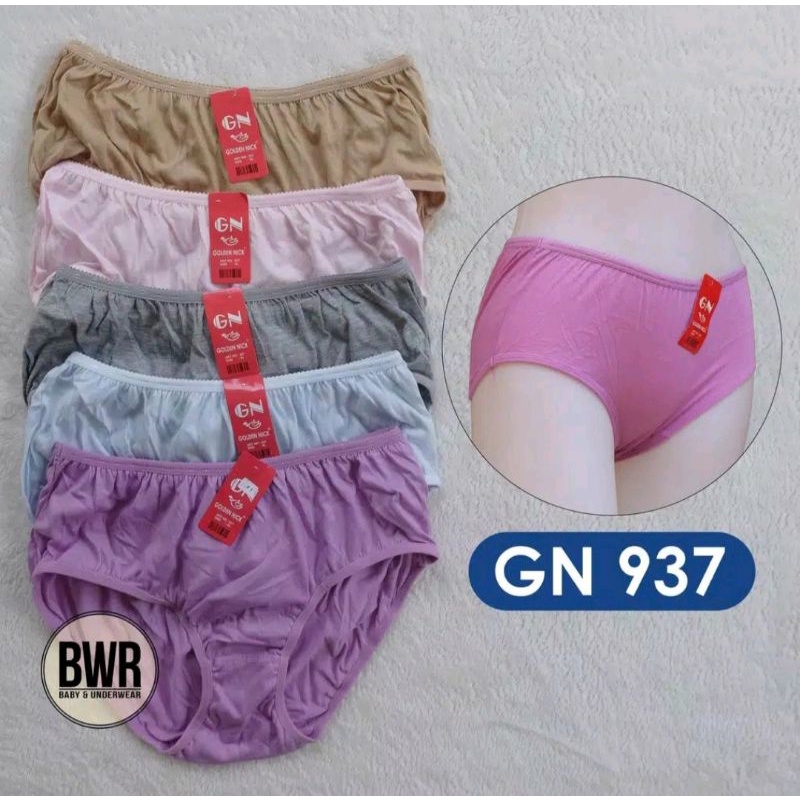 6 pcs Celana Dalam Wanita Golden Nick / CD golden Nick 937 dan 939 / model Maxi / M,L,XL,XXL