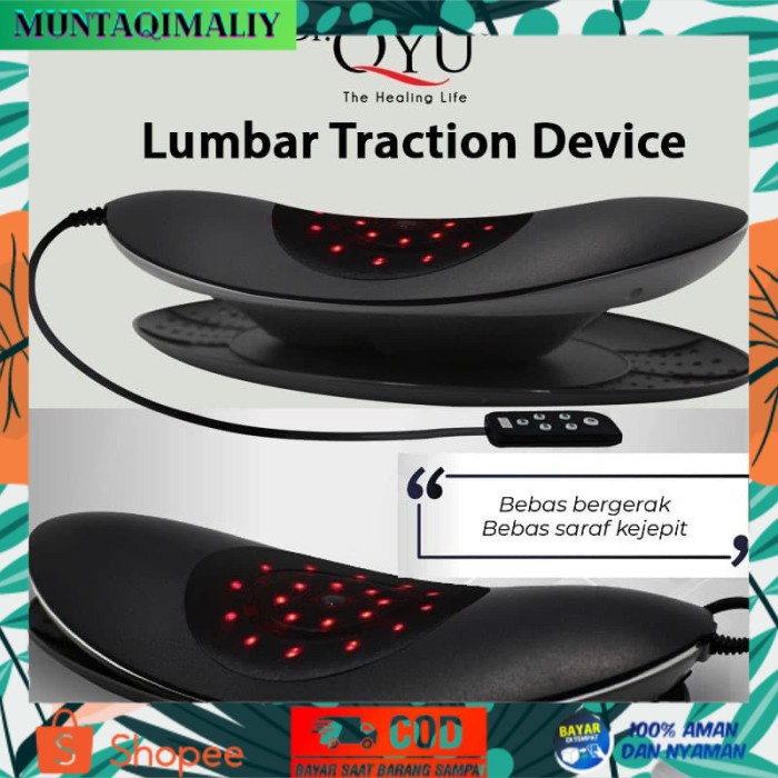 [TERBARU] DR.QYU Alat Terapi Pinggang /Sakit Pinggang Tulang Nyeri Saraf Kejepit