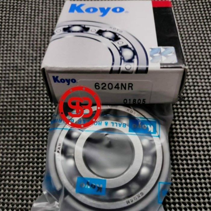 Bearing 6204 NR KOYO JAPAN ORIGINAL