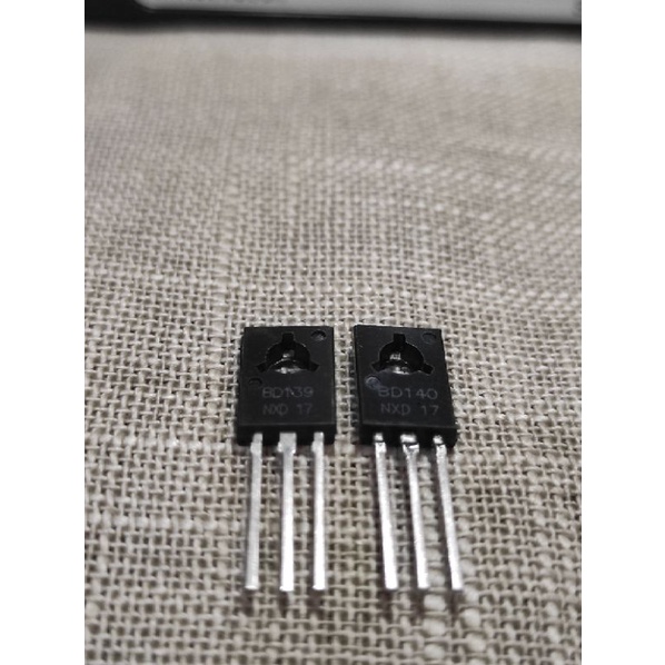 Transistor BD139  + BD140 set NXP