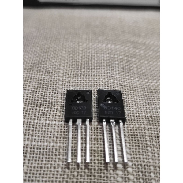 Transistor BD139  + BD140 set NXP