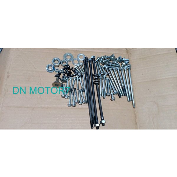 baud mesin fullset honda beat esp original baud - baut mesin beat esp