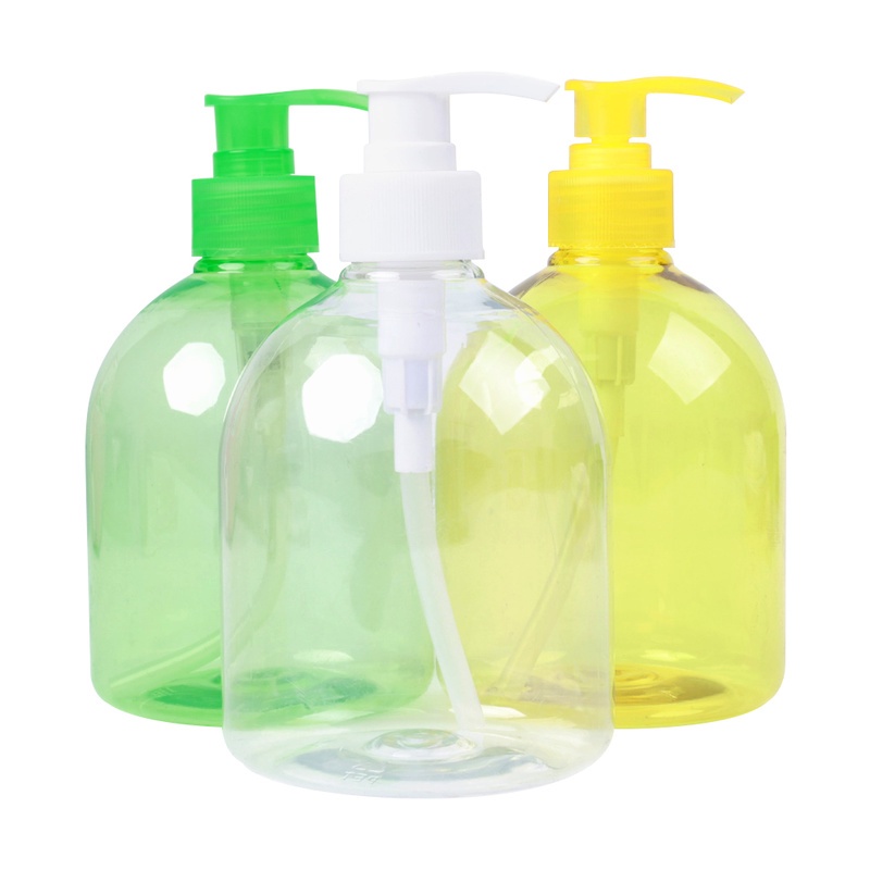 Botol Dispenser Sabun Cair Sampo Shower Gel Kondisioner Kapasitas Besar 500ml Warna Acak Untuk Aksesoris Kamar Mandi