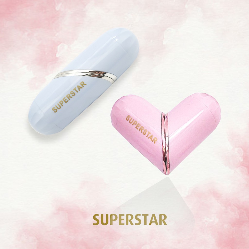 Kotak Lensa Superstar Heart travel kit tempat softlens