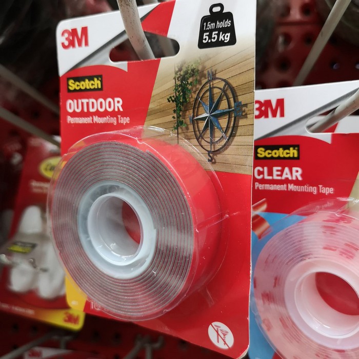 

3M Scotch Double Tape PERMANENT Mounting 21 mm x 2 M - 4011