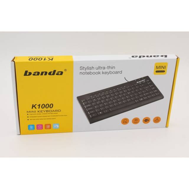 KEYBOARD USB MINI MULTIMEDIA