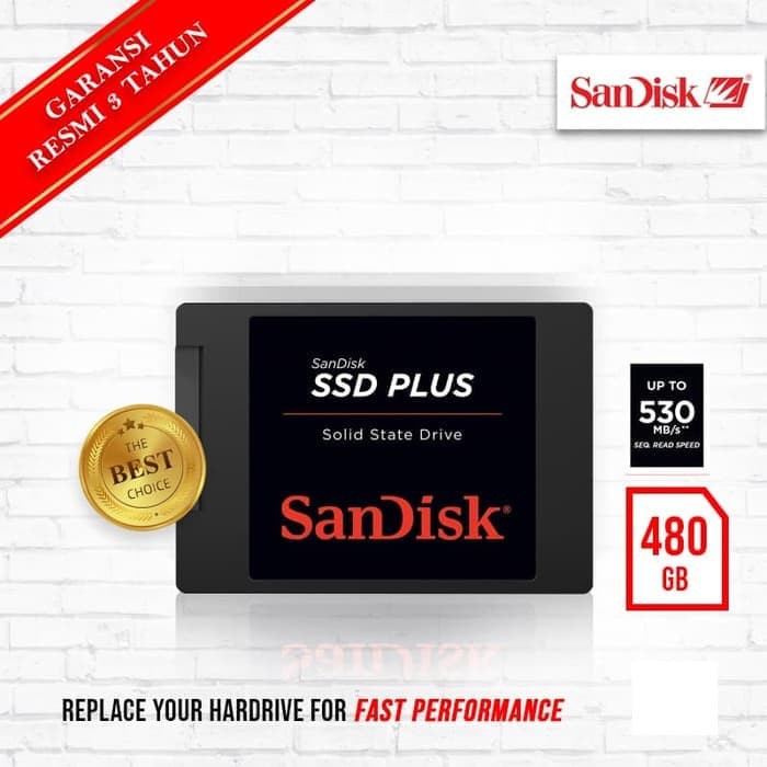 SSD Sandisk Plus 480GB