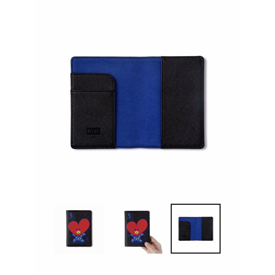 Passport Cover BT21 Tata Doodling Passport Case Murah