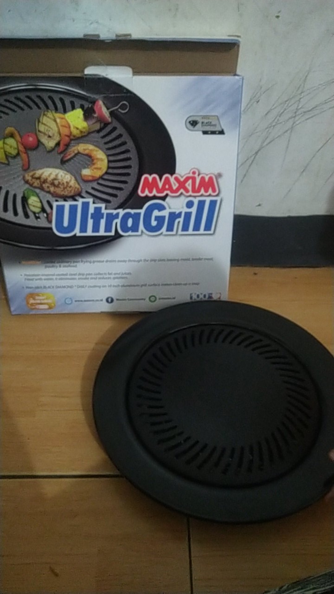 Ultra Grill Maxim /alat Panggang / Panggang Daging /barbeque / Pan / Anti Lengket / Grill Bbq Teflon