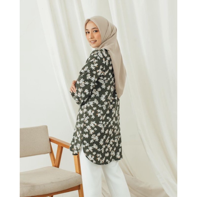 Kain Shakila Premium Motif Yasmira harga setengah meter