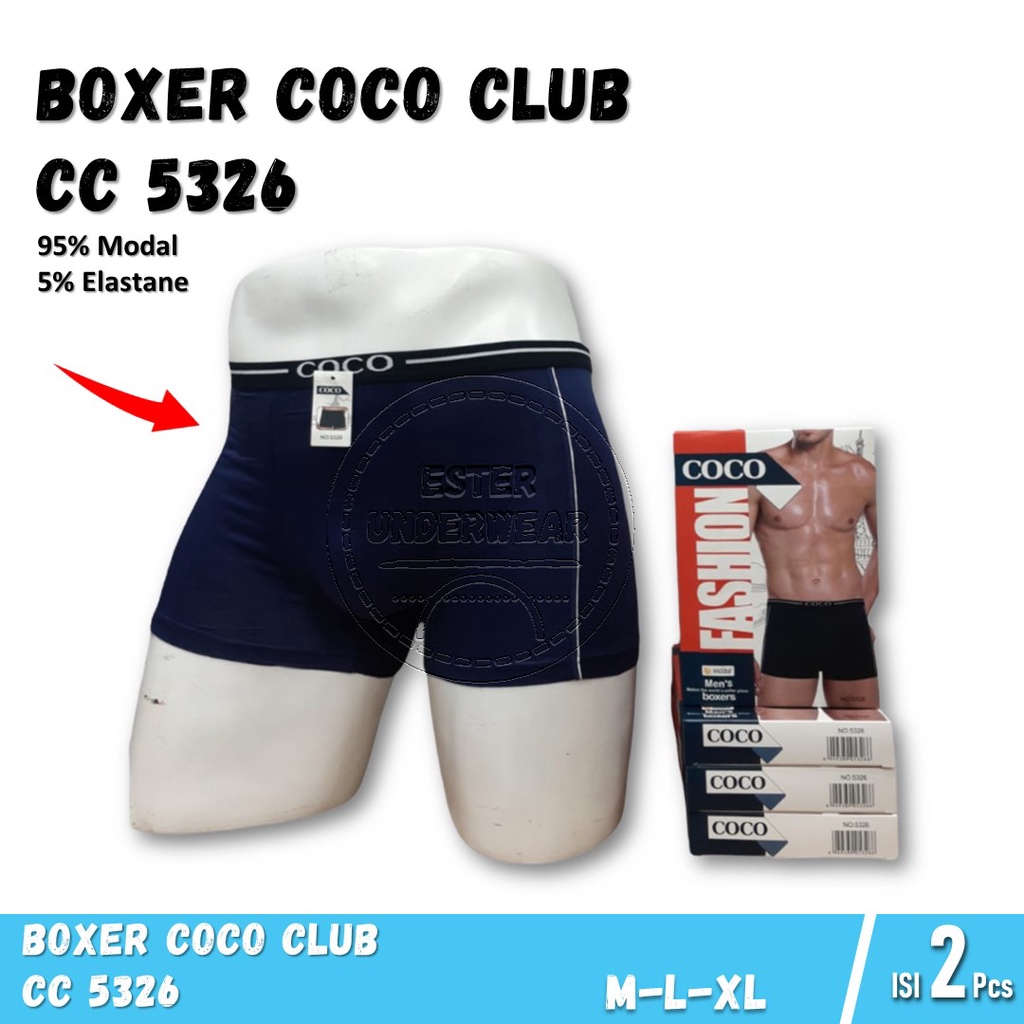 CELANA BOXER COCO  5326 ISI-2 PCS