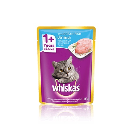 Whiskas Adult Pouch Sachet 85 Gram Makanan Kucing Wet Food Sachet all varian