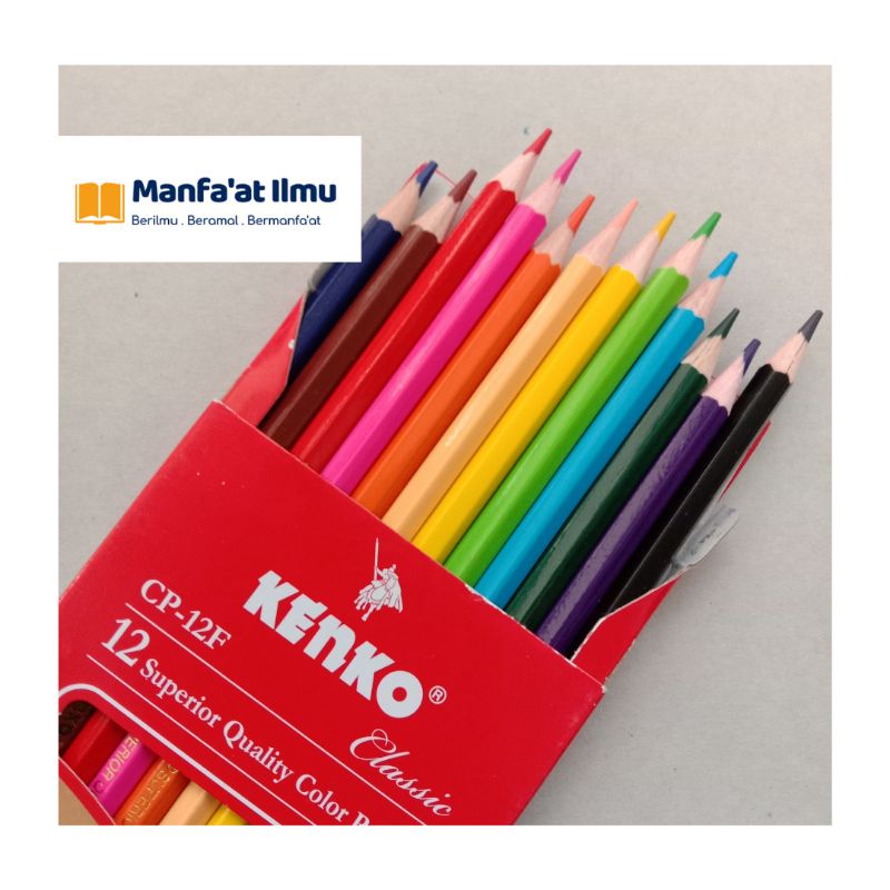 

Pensil Warna Kenko 12 Warna - Panjang