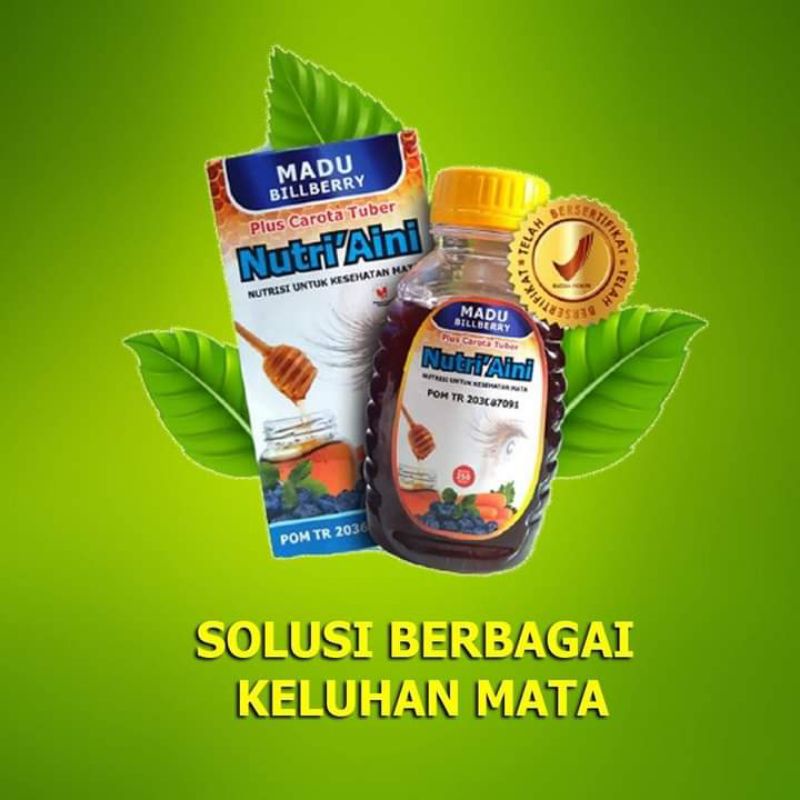 Vitamin mata kesehatan mata obat mata madu sehat mata madu bilberry