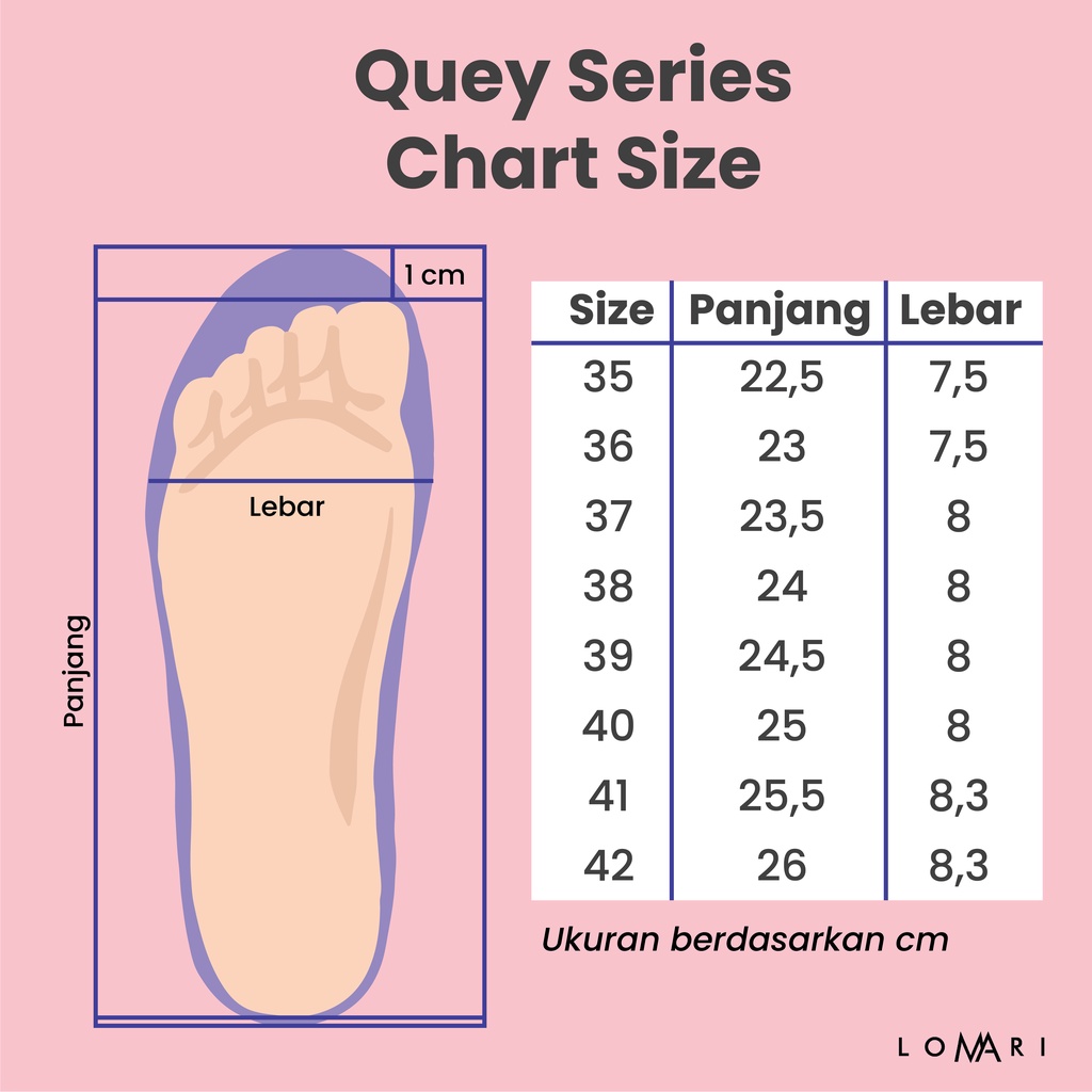 QUEY SERIES LOMARI - Sandal Heels Wanita