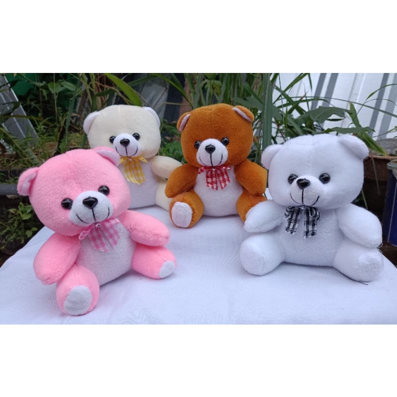 BONEKA BERUANG VELBOA KOMBINASI15cm/BONEKA BUKET/BONEKA WISUDA/HAMPERS