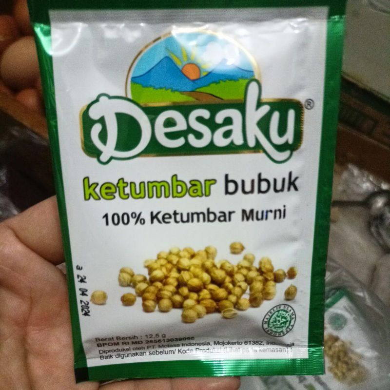 

ketumbar bubuk,kunyit bubuk,marinasi desaku 4 sachet BY MDS