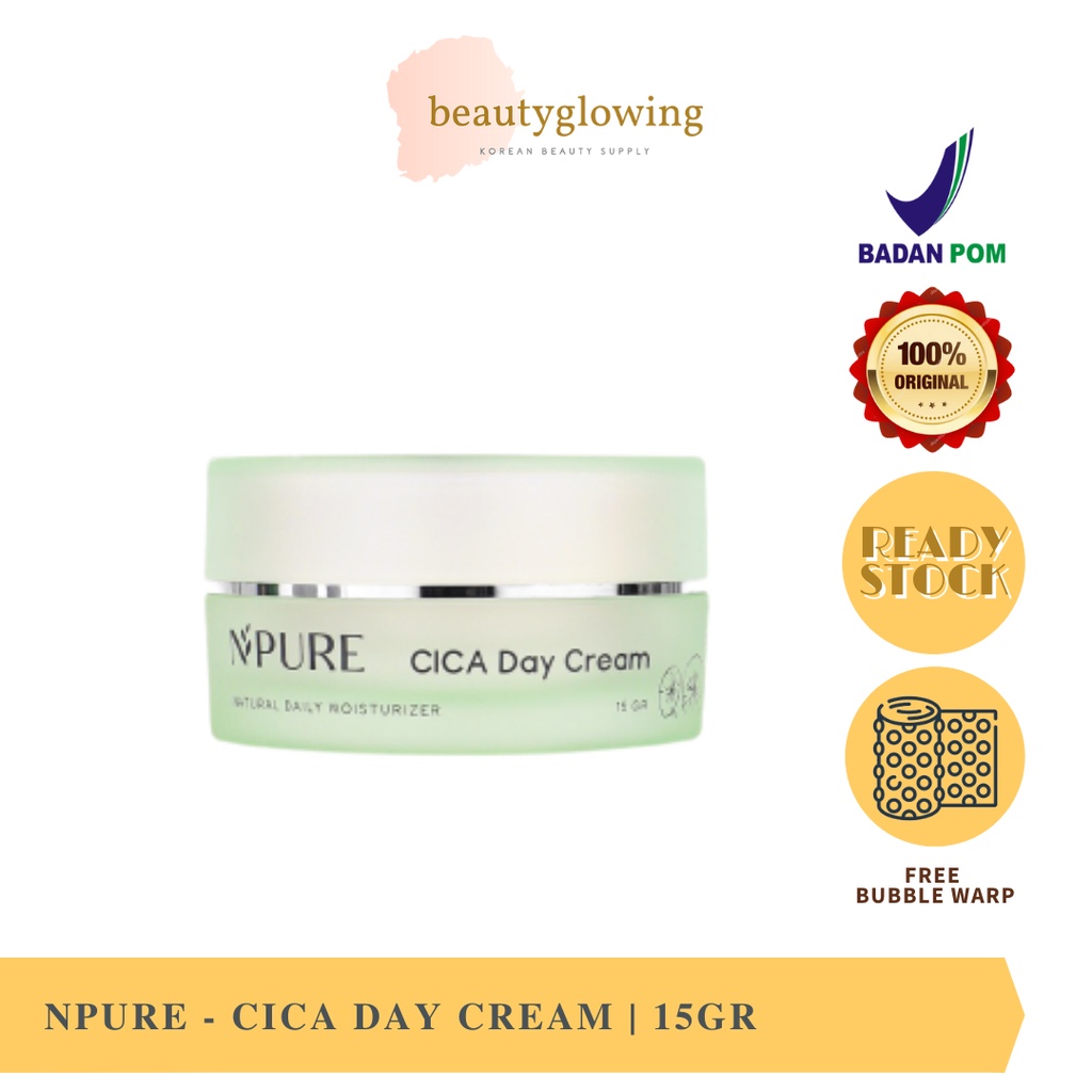 [BPOM] NPURE Day Cream Centella Asiatica (Cica Series)