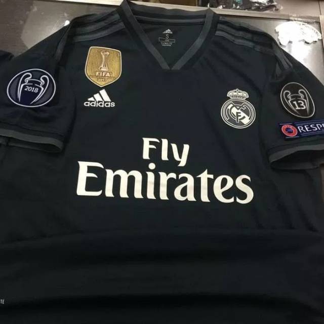 JERSEY REAL MADRID AWAY FULL PATCH