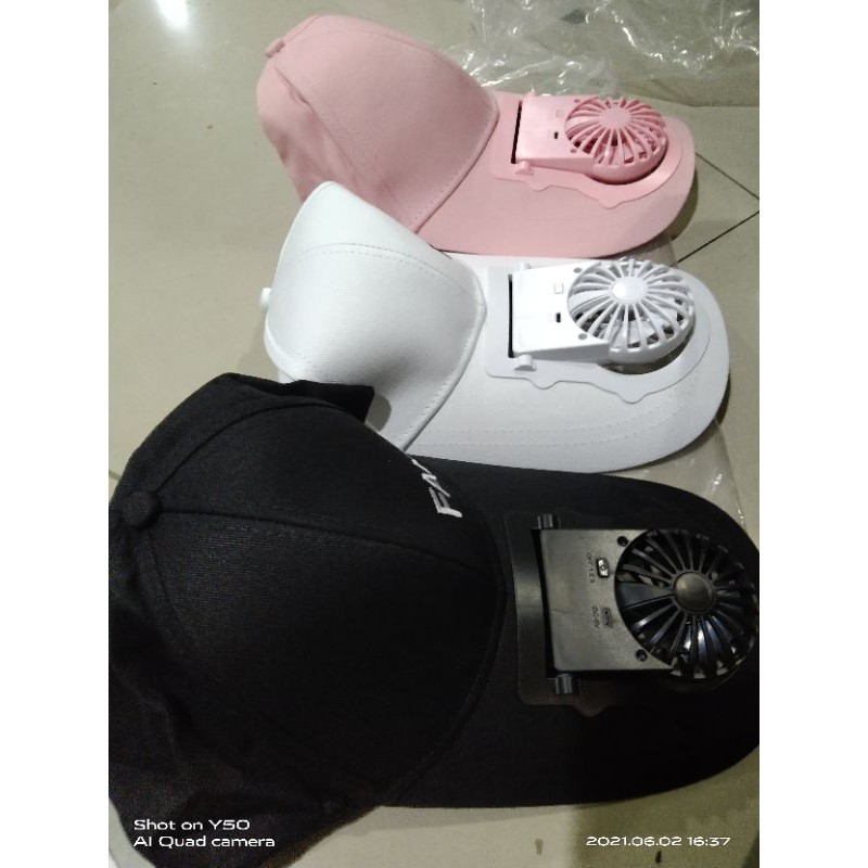 TOPI KIPAS MINI FAN TRAVELING
