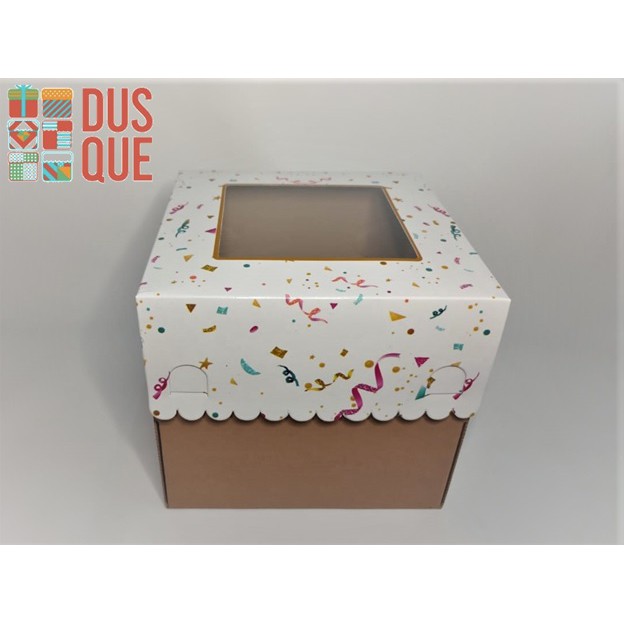 (1PCS) DUS KOTAK BOX TART PARTY 30x30x20 / 30 x 30 x 20