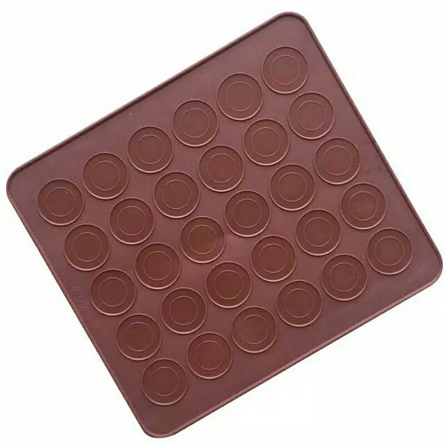 48 Alas adonan macaroon mat almond crispy fondant Rolling pin silmat cetakan huruf cutter embosser