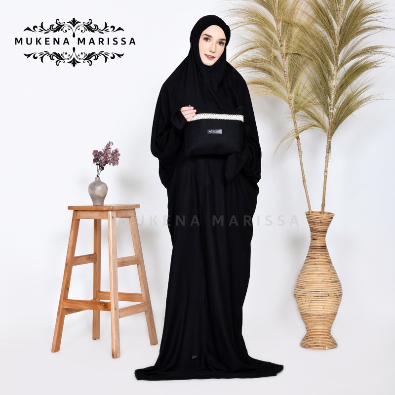 Marissa - Mukena Terusan Dewasa Nafisha Katun Rayon Premium
