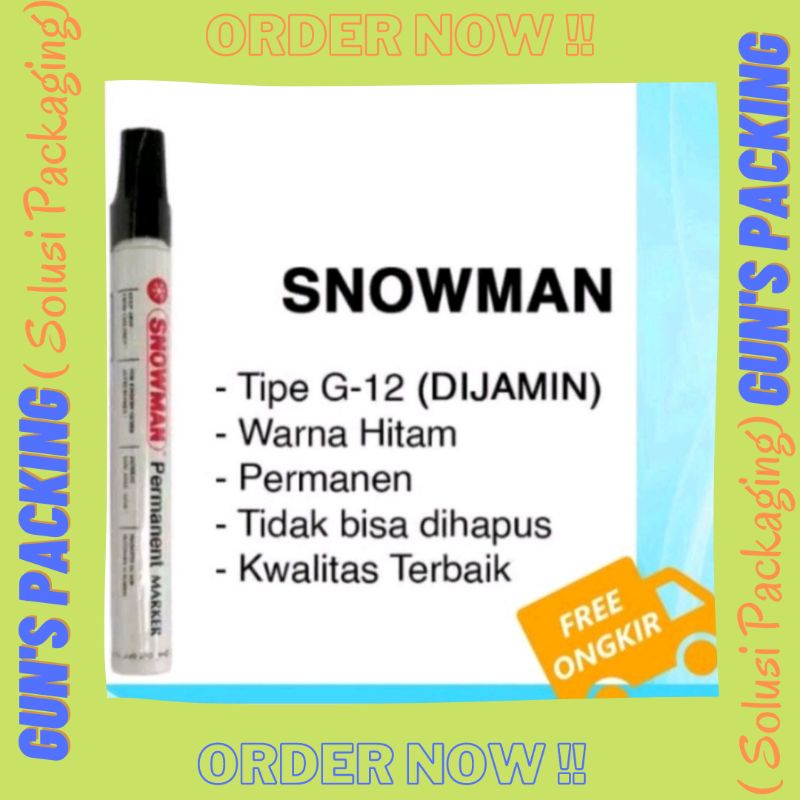 

SPIDOL PERMANENT SNOWMAN TYPE G-12
