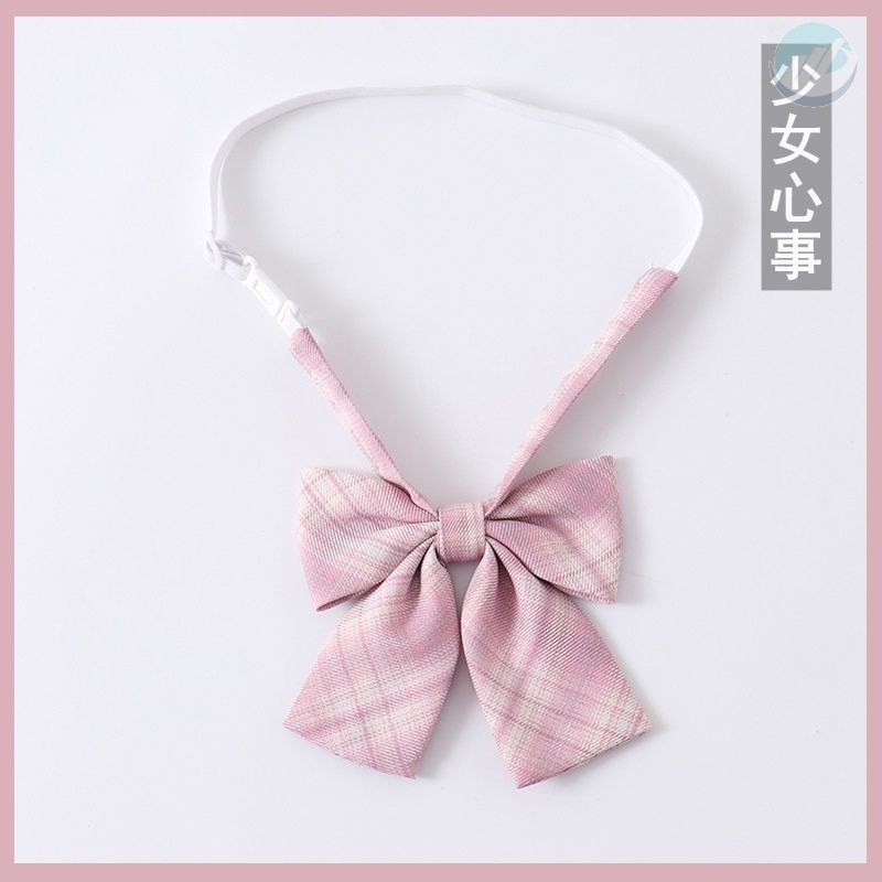 Women Fashion Bowtie Square Dasi Kupu-Kupu Wanita Motif Kotak-Kotak 2691