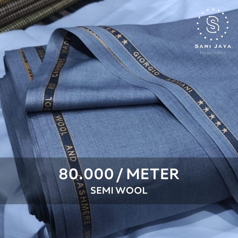 Kain Bahan Jas & Celana Wedding GIORGIO ARMANI Semi Wool