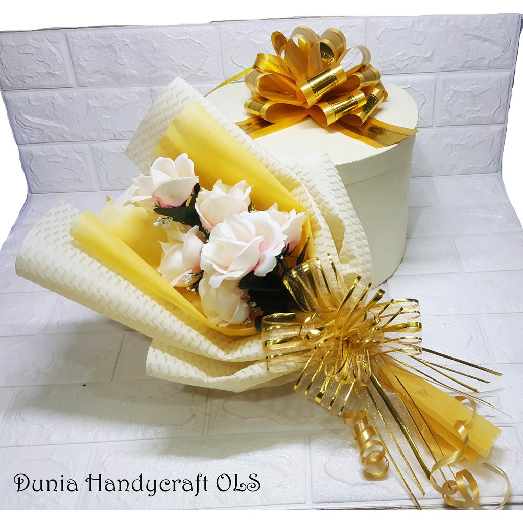 Buket Bunga Wedding Pernikahan Rangkai Bunga Flower Bouquet Romantis