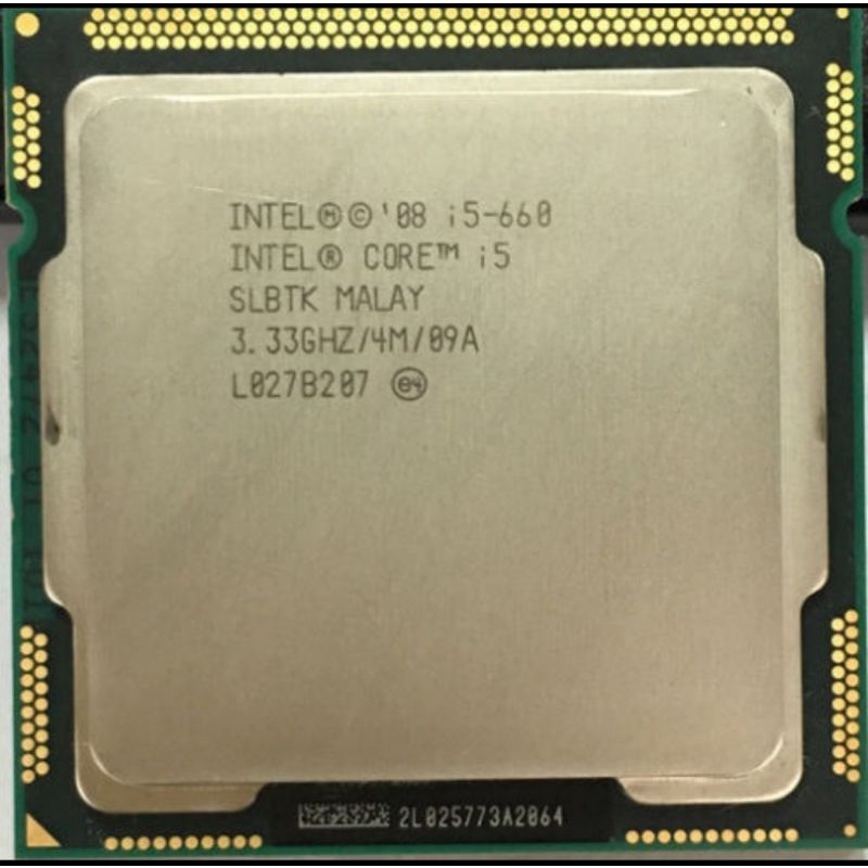 PROCESSOR INTEL CORE I5 660 + FAN LGA 1156