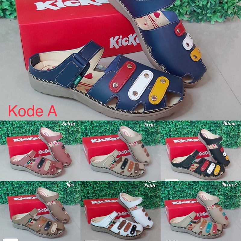Sepatu sandal kickers solo murah wanita